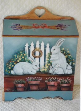 A Family of Bunnies - Gloria Wyche - OOP